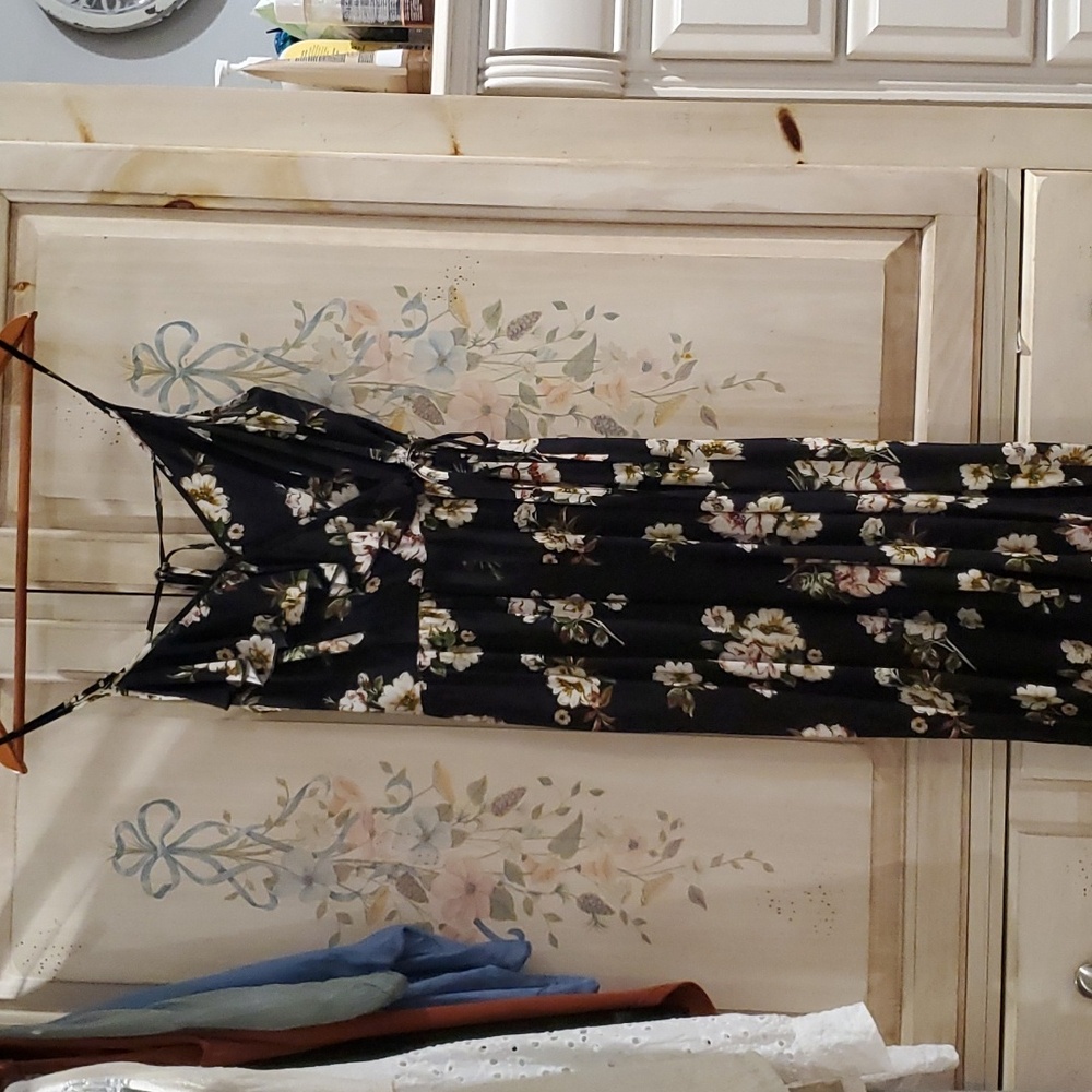 NWOT Summer Floral pant jumpsuit xs